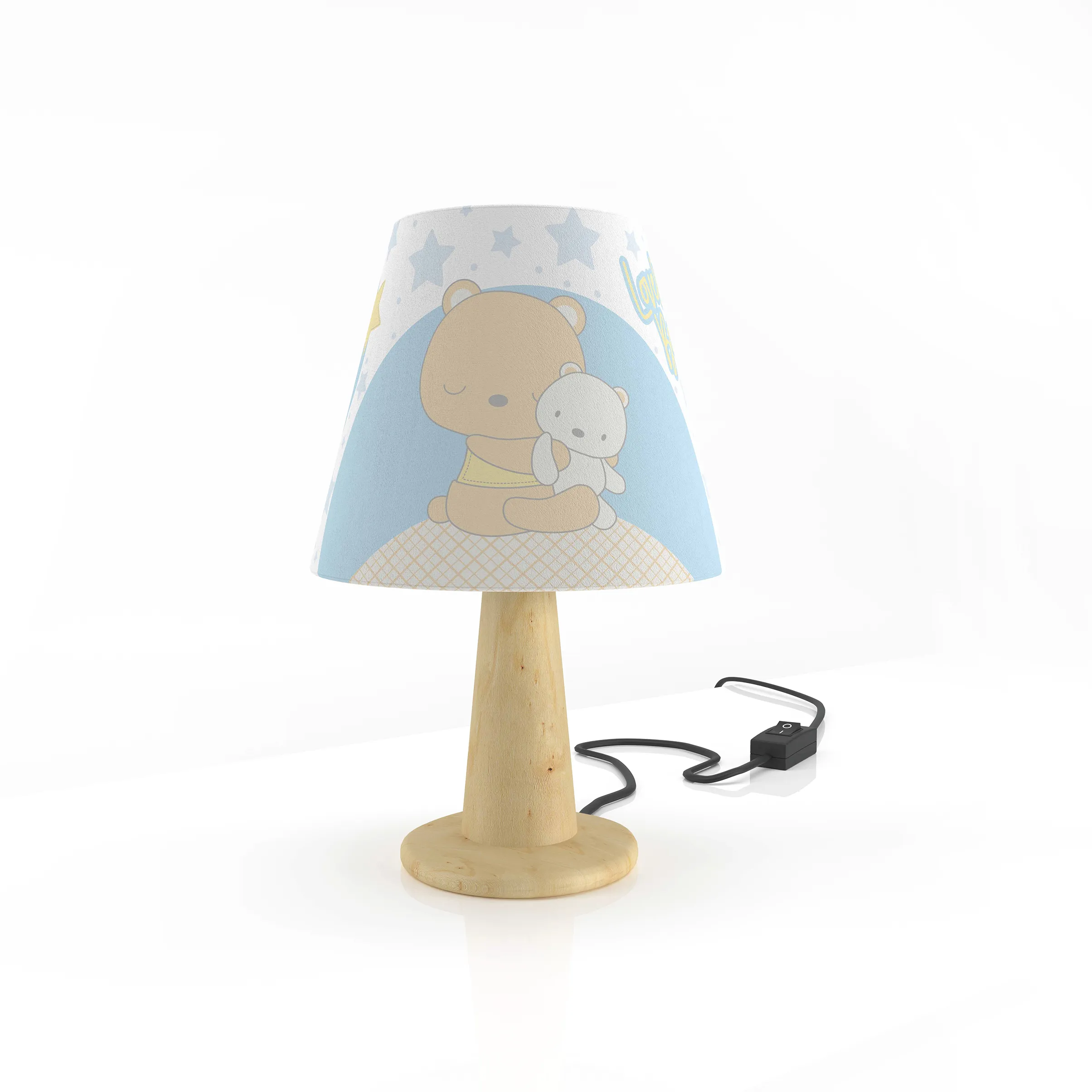 آباژور مخروطی Lovely Bear